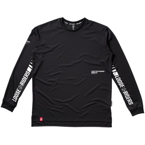 Immagine prodotto da Loose Riders Maglia a Maniche Lunghe Uomo - STLTH - Nero