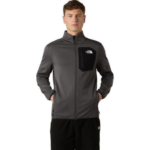 Foto de The North Face Chaqueta Polar Hombre - Crest - Anthracite Grey/TNF Black