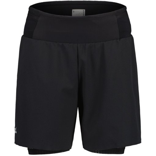 Foto de Maloja ChanalM. Malla corta running para mujer - deep black 8833