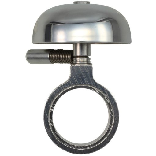 Productfoto van Crane Bell Co. Mini Karen Fietsbel - Headset Spacer - polished silver