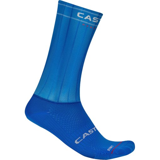 Photo produit de Castelli Fast Feet 4 Chaussettes - azzurro italia 458