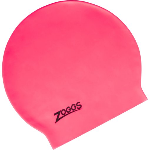 Produktbild von Zoggs Long Hair Latex Badekappe - pink