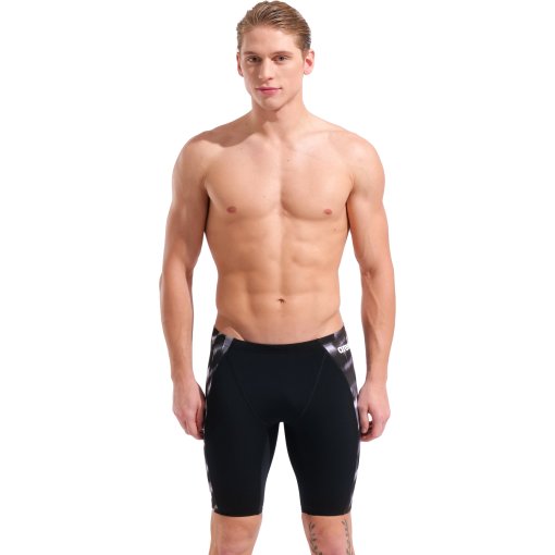 Billede af arena Performance Wave Jammer-badeshorts til herrer - Black-Team Black
