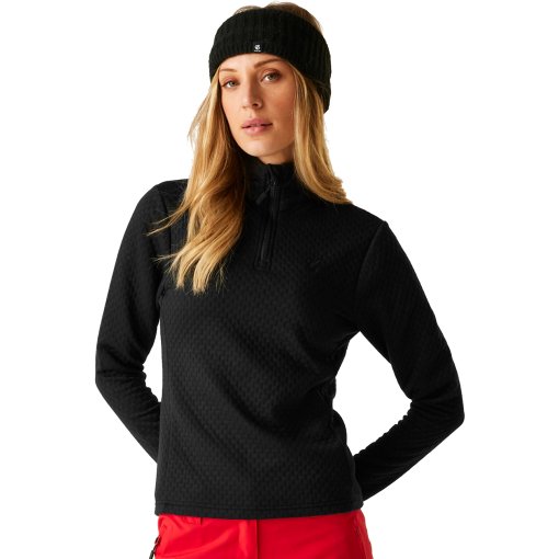 Foto de Dare 2b Midlayer Mujer - Blindside 1/4 Zip - 800 Black