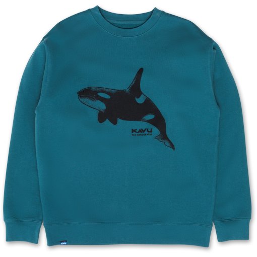 Produktbild von KAVU Orca Sweatshirt Herren - Transformative Teal