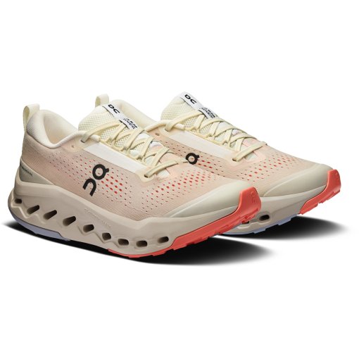 Foto de On Zapatillas Running Mujer - Cloudsurfer Trail 2 - Ivory | Salmon