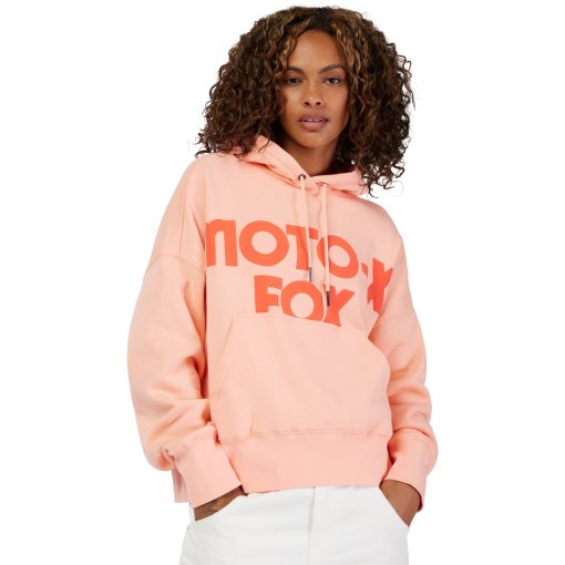 Immagine prodotto da FOX Felpa con Cappuccio Donna - Moto-X Oversized - pale pink