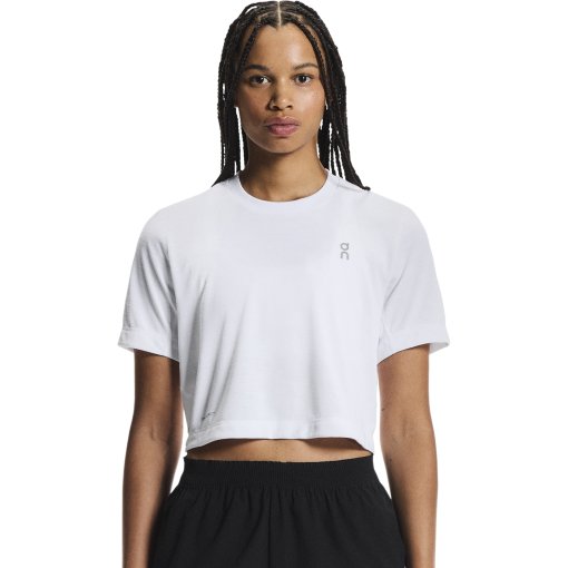 Picture of On Train-T Graphic Crop Shirt Women - White