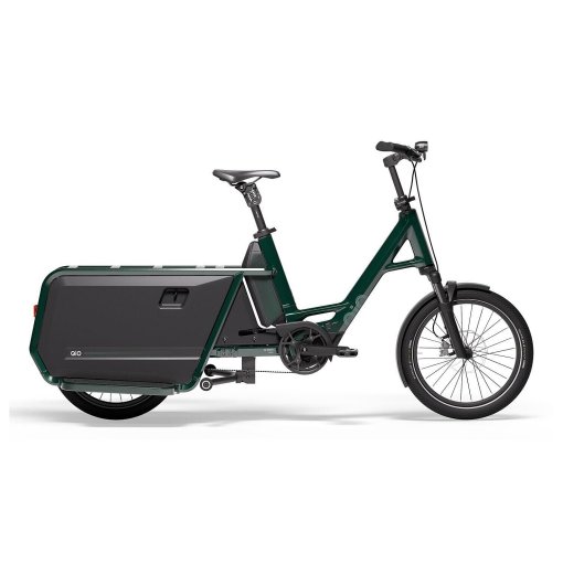 Photo produit de QiO Vélo Cargo Électrique 20&quot; - LONG CLAx | ENVIOLO HD Automatiq - 2026 - forest green glossy