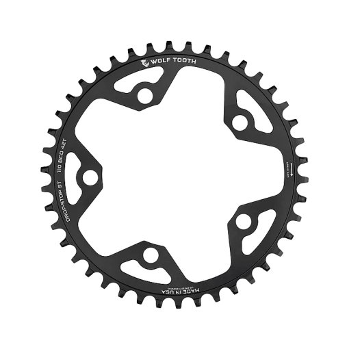 Wolf Tooth Chainring for Shimano GRX | 110 BCD Asymmetric
