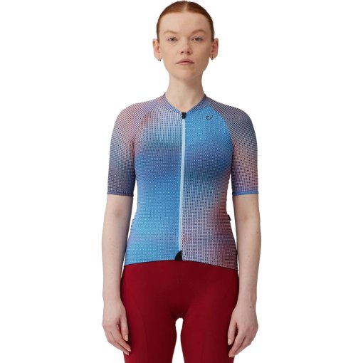 Produktbild von Velocio Artist Series &quot;Pablo Azocar&quot; SE Fahrradtrikot Damen - Tripoblue