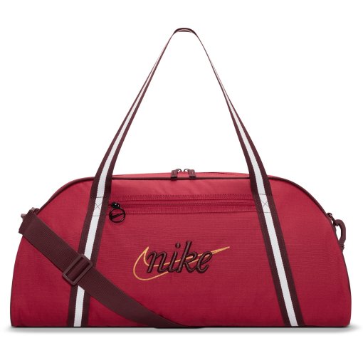 Image of Nike Gym Club Retro Duffel Bag 24L Women - tough red/mystic dates/mystic dates DH6863-608