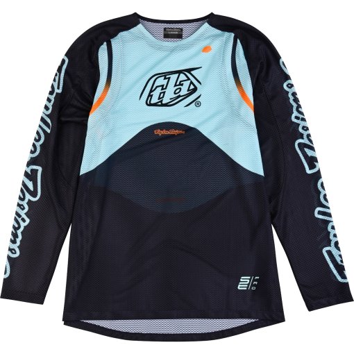 Foto de Troy Lee Designs Maillot de Manga Larga Hombre - SE Pro Air - Pinned Phantom/Aqua