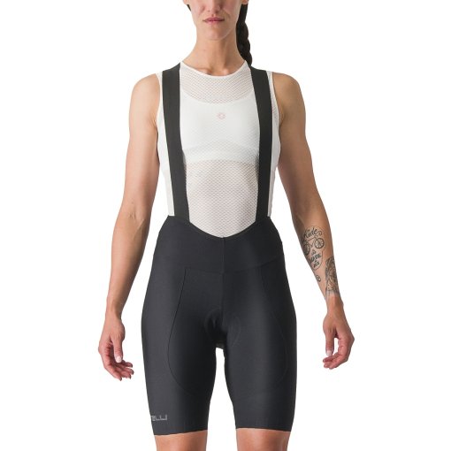 Foto de Castelli Culotte Corto con Tirantes Ciclismo Mujer - Espresso DT - negro 010