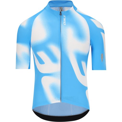 Photo produit de Q36.5 Gregarius Pro Big Logo Maillot manches courtes pour hommes - maliblu-blu