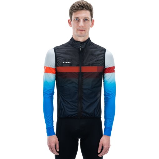 Produktbild von CUBE ROAD/XC Teamline Windweste Herren - schwarz