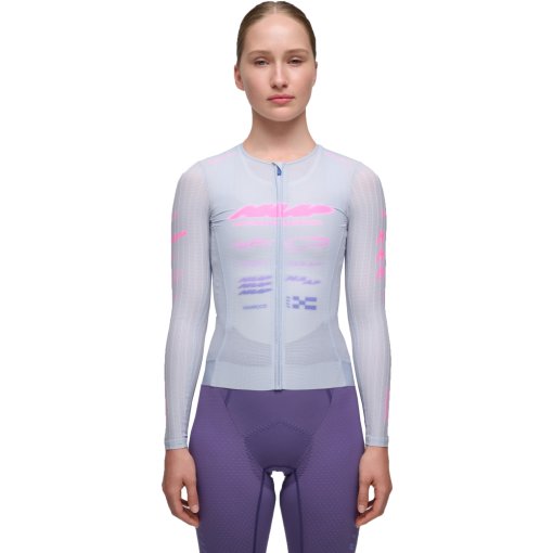 Picture of MAAP Beta Pro Aero Long Sleeve Jersey Women - xenon purple