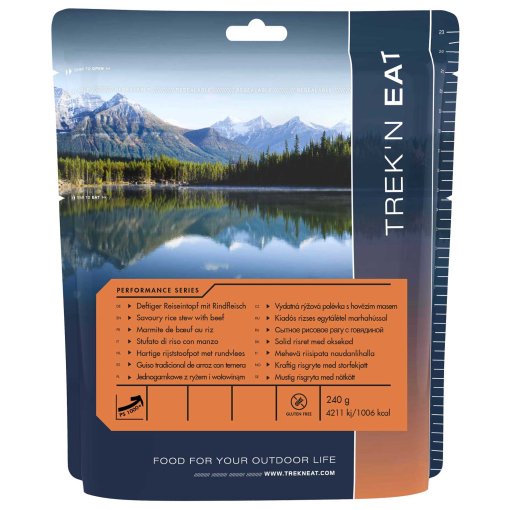 Productfoto van Trek&#039;N Eat Savoury Rice Stew with Beef PS1000+