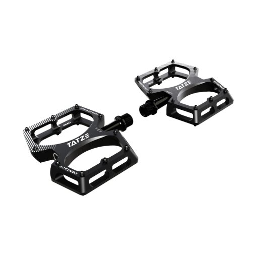 Foto de Tatze Pedales de Plataforma - CONTACT CNC Small - negro