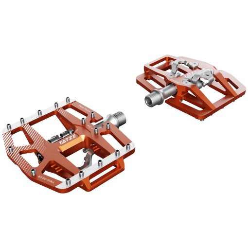 Produktbild von Tatze TWO-FACE² Kombi-Pedale - orange