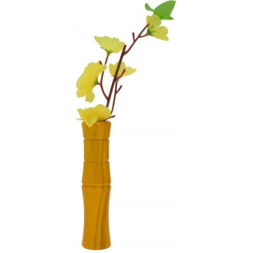 Foto de Liix Handlebar Vase Bamboo - Yellow