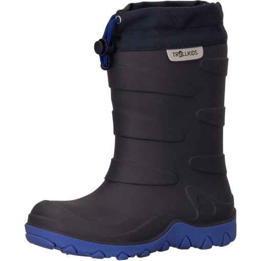 Photo produit de Trollkids Torsvag Thermo Winter Bottes en caoutchouc pour enfants - Navy/Royal Blue