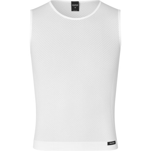 Foto de GripGrab PACR Summer Seamless Camiseta interior sin mangas para hombres - White
