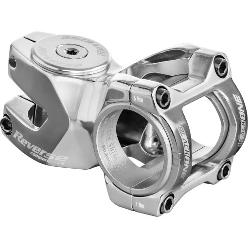 Foto de Reverse Components Black-One D-2 Titanio MTB Potencia | 50mm - 31,8/35mm - plata