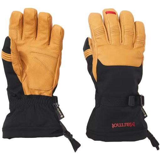 Foto de Marmot Guantes Hombre - Ultimate Ski GORE-TEX - black/tan
