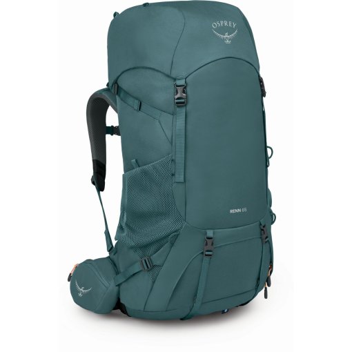 Foto de Osprey Mochila Trekking Mujer - Renn 65 - Cascade Blue/Melon Orange
