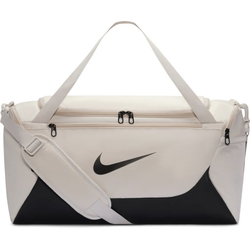 Picture of Nike Brasilia Small Duffle Bag 40L - light bone/black/black IB4394-072