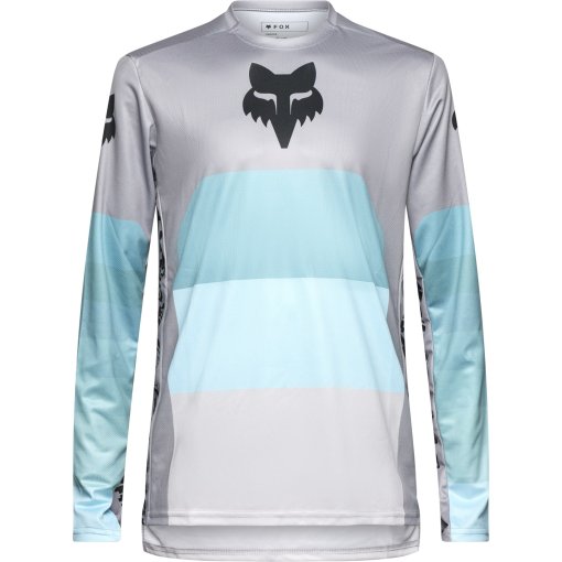 Immagine prodotto da FOX Maglia a Maniche Lunghe MTB Uomo - Ranger Grid - steel grey