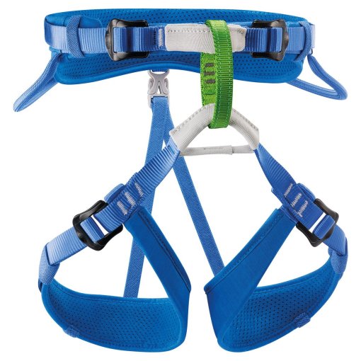 Photo produit de Petzl Macchu Baudrier Escalade pour Enfant - bleu