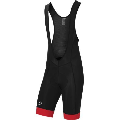 Foto de Spiuk Culotte Corto con Tirantes Ciclismo Hombre - ANATOMIC CLASSIC - negro/rojo