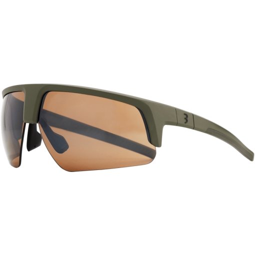 Photo produit de BBB Cycling Comet BSG-75 Lunettes vélo - matt olive green | MLC amber flash mirror