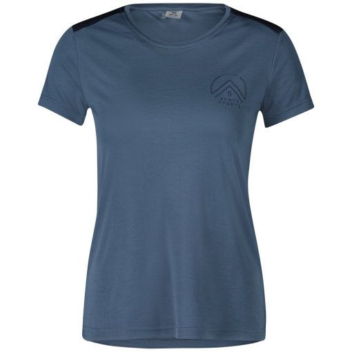 Produktbild von SCOTT Endurance Tech Laufshirt Damen - metal blue/dark blue