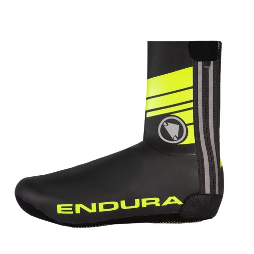 Foto de Endura Cubrezapatillas Bicicleta Carretera - Hi-Viz Yellow