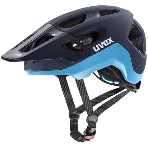 Picture of Uvex react Bike Helmet - deep space-azure matt