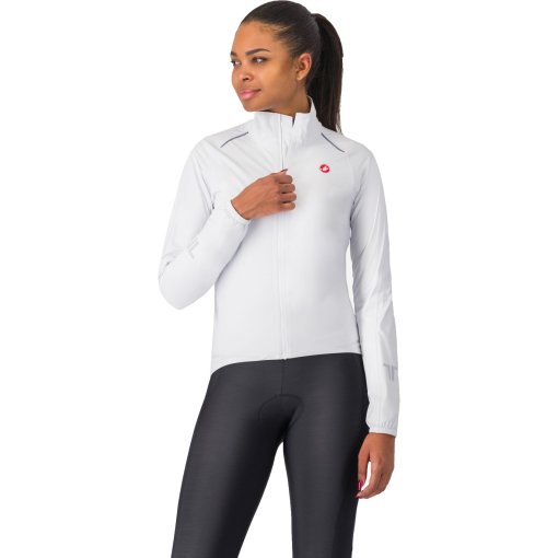 Foto de Castelli Chaqueta Impermeable Mujer - Emergency 3 - blanco 001