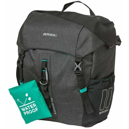 Produktbild von Basil Discovery 365D Fahrradtasche 9L - black melee