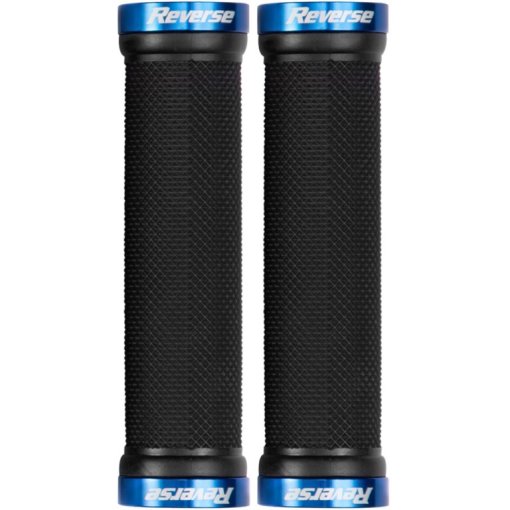 Produktbild von Reverse Components Classic Lock On Griffe - 31mm - schwarz / blau