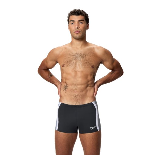 Picture of Speedo Solid Splice Aquashorts Men - anthracite/lead grey