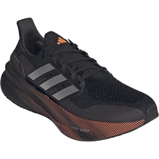 Productfoto van adidas Ultraboost 5 Hardloopschoenen Heren - core black/silver metal/lucid orange JQ6653