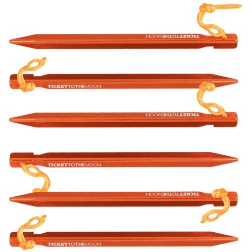 Bild von Ticket To The Moon Aluminium-Heringe - 6 Stück