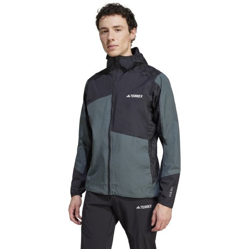 Immagine prodotto da adidas Giacca antipioggia Uomo - TERREX Xperior Hybrid RAIN.RDY - legend ivy/black JD8340