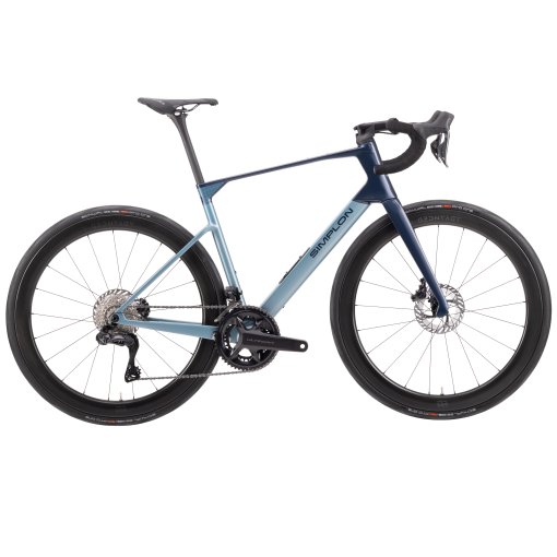 Photo produit de Simplon Vélo de Route Carbone - KIARO EXPERT AXS - 2026 - Steel Blue / Seafoam