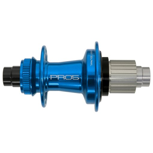 Produktbild von Hope Pro 5 Hinterradnabe - Centerlock - 12x142mm | Shimano Micro Spline - blau