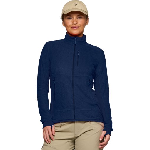 Photo produit de Norrona Veste Femme - falketind warm1 active - Indigo Night