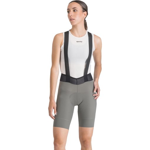 Photo produit de Sportful Cuissard à Bretelles Court Cycliste Femme - SRK - 125 Gun Metal