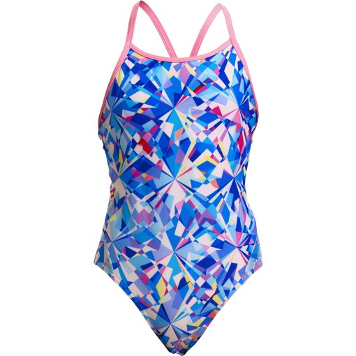 Photo produit de Funkita Diamond Back Eco Maillots de bain une pièce pour filles - Crystal Mess